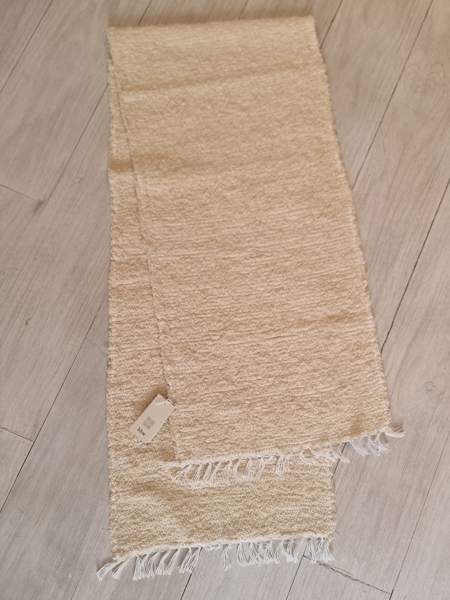 Thick Weave Runner with Tassels
