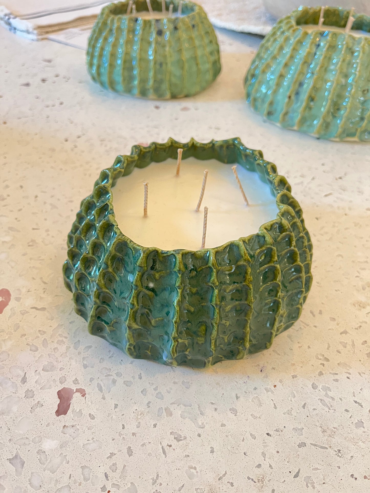 HK 5 Wick Urchin Candle