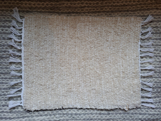 Recycled Cotton Placemat with Tassels