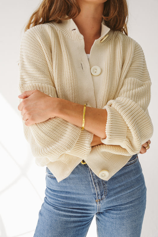 Ecru Cardigan