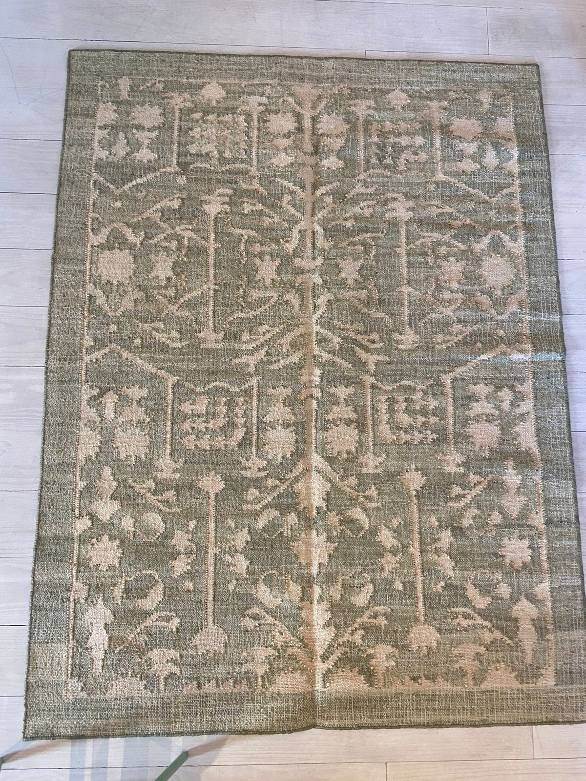 Monet - Green Fine weave Jute