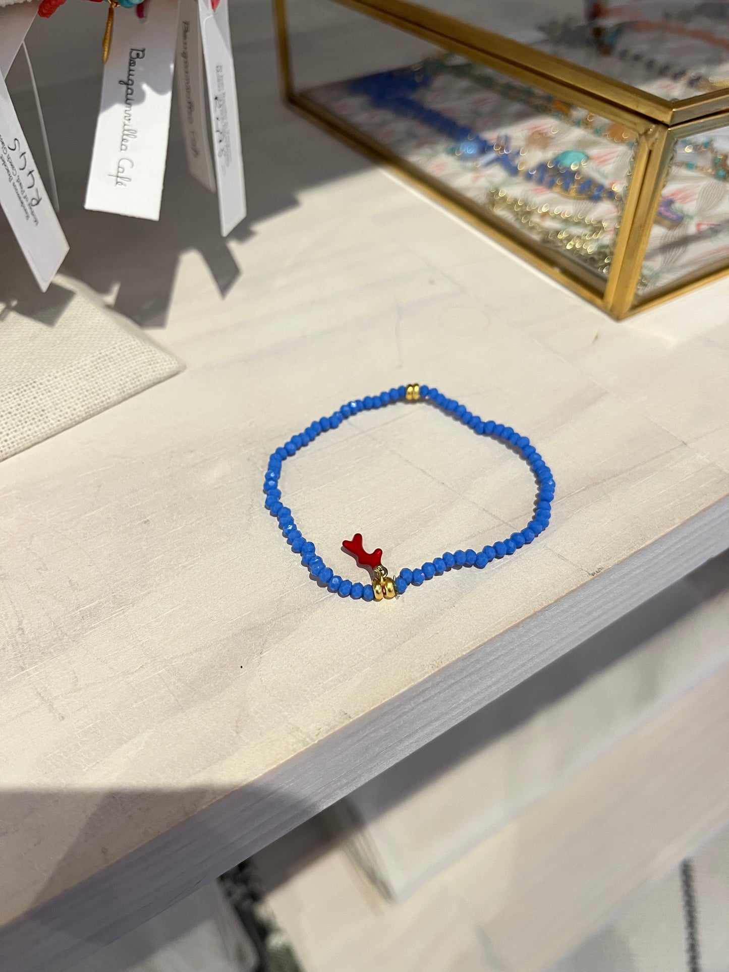 Corallo Bracelet Blue/Red