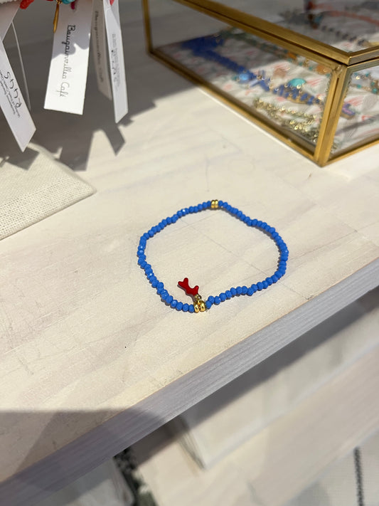 Corallo Bracelet Blue/Red