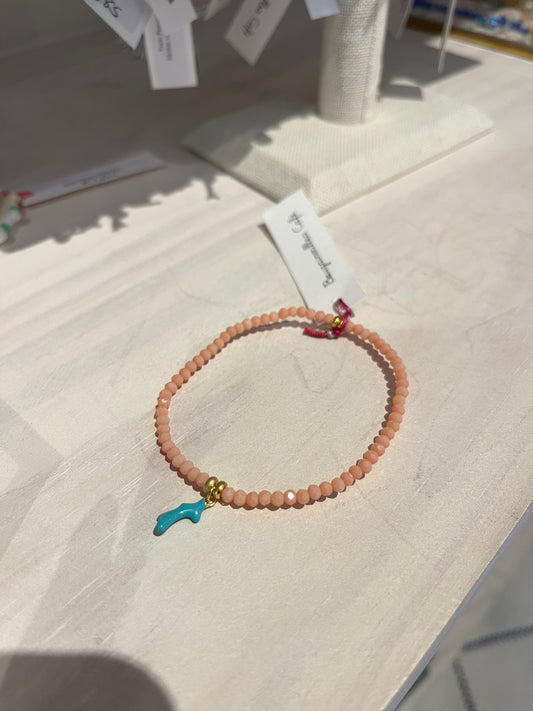 Corallo Bracelet Pale Pink/Aqua