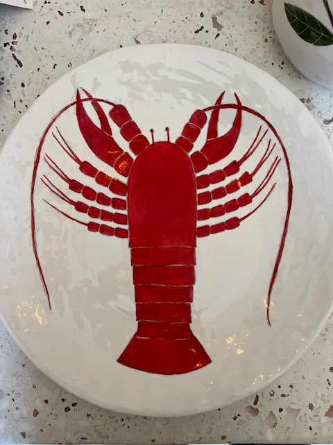 Gemma Orkin- Red Lobster Oval Platter