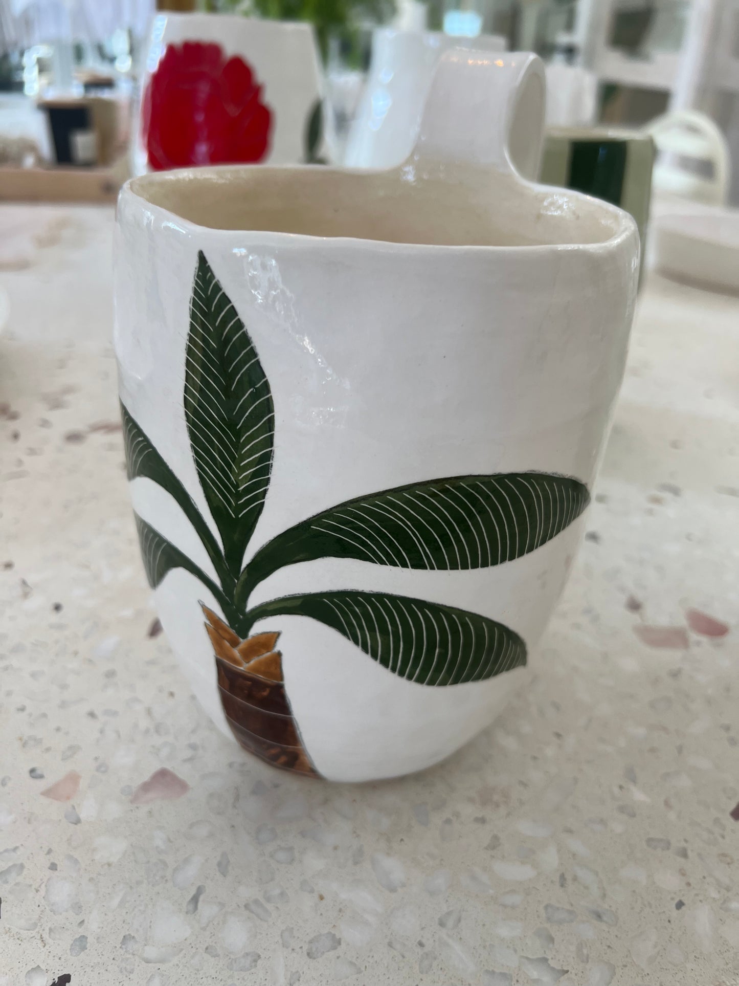 Gemma Orkin- Jugs- Palm and Stripe