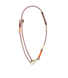 Chommies- Lanyard Autumn on Burgundy Chevron
