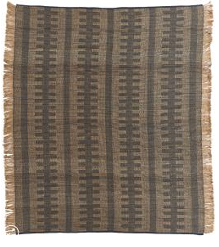 HB Tuareg Rug in Colbalt  - Jute and Wool